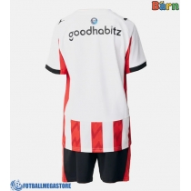 Fotballdrakt Barn PSV Eindhoven Hjemmedraktsett 2025-26 Kortermet (+ Korte bukser)